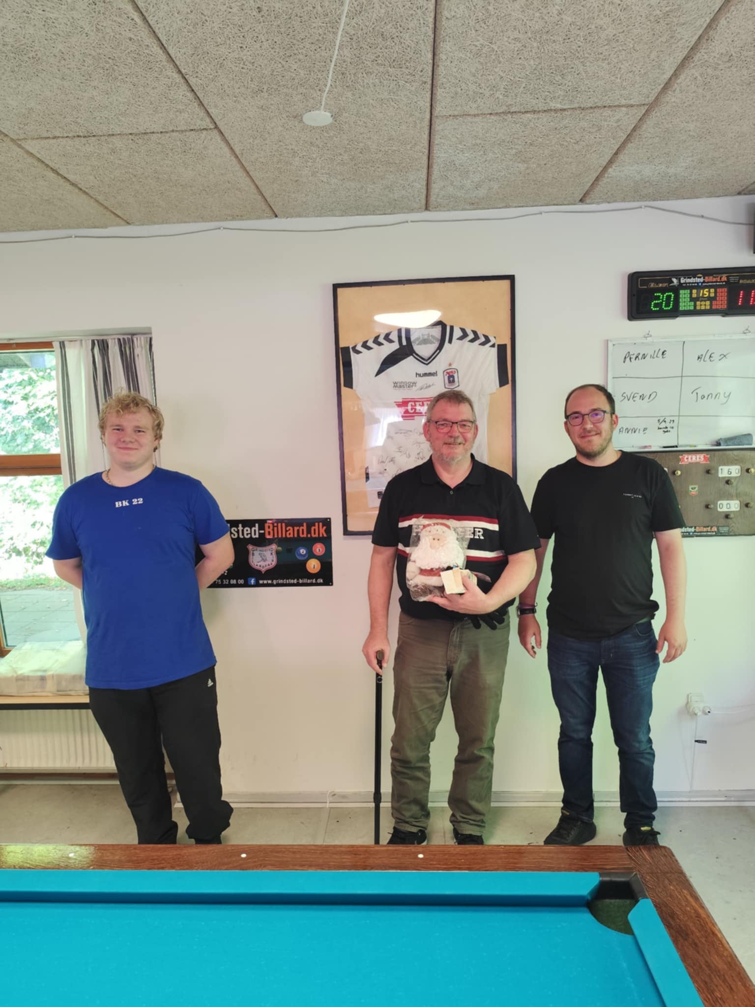 1.pladsen. Michael Maabjerg  
2.pladsen. Michel  
3.pladsen. Alexander Nielsen